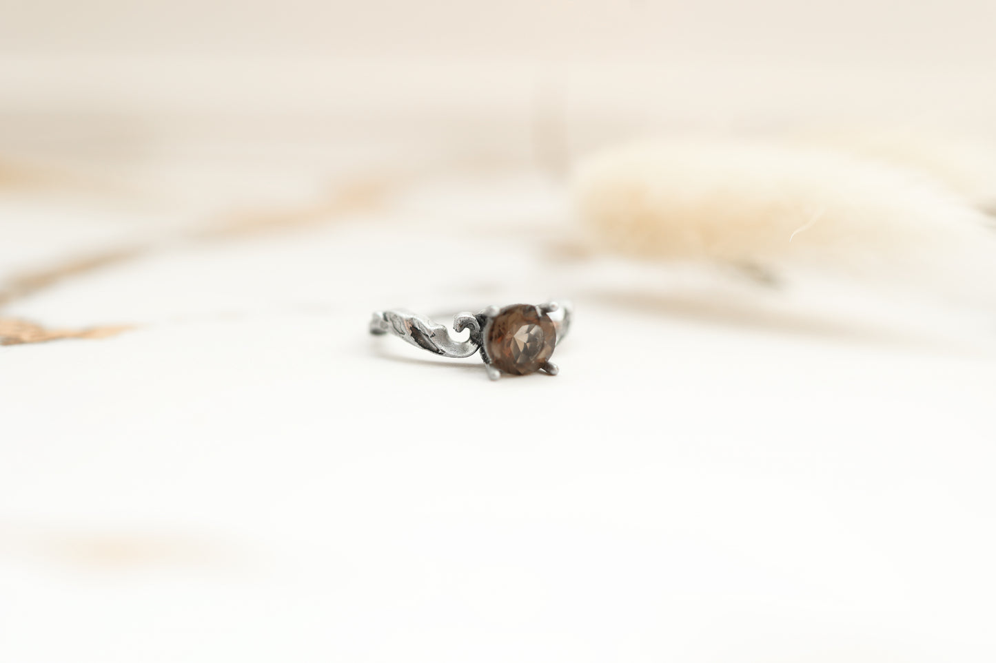 High Scroll Ring - Silver