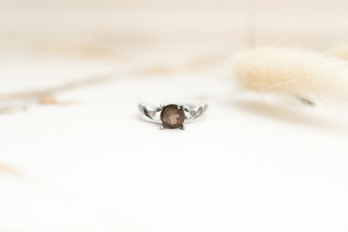 High Scroll Ring - Silver