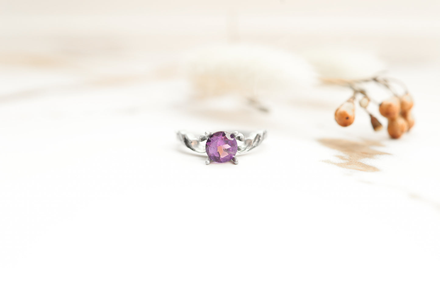 High Scroll Ring - Silver