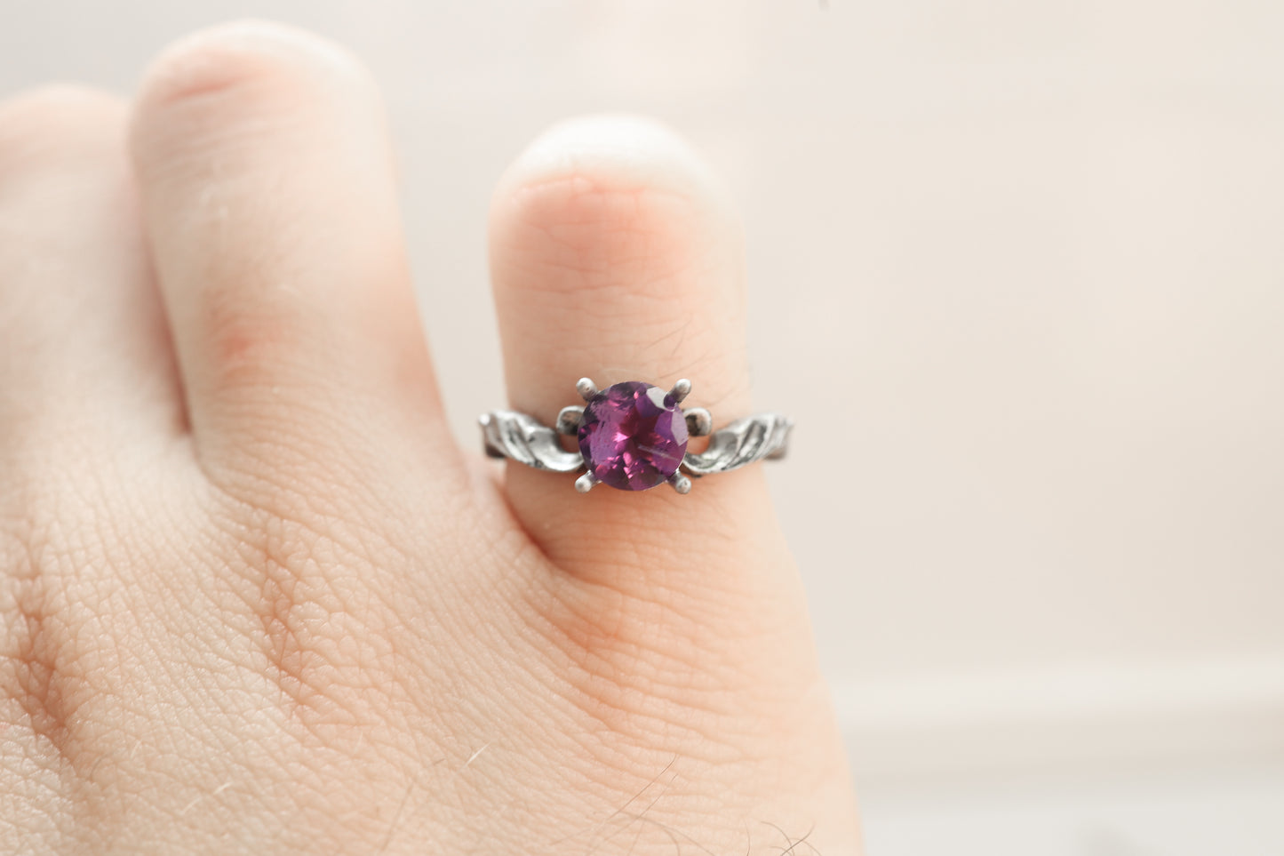 High Scroll Ring - Silver