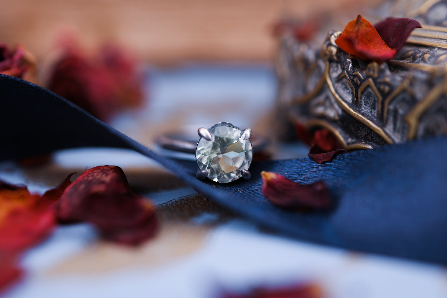 Regalia Ring - Prasiolite