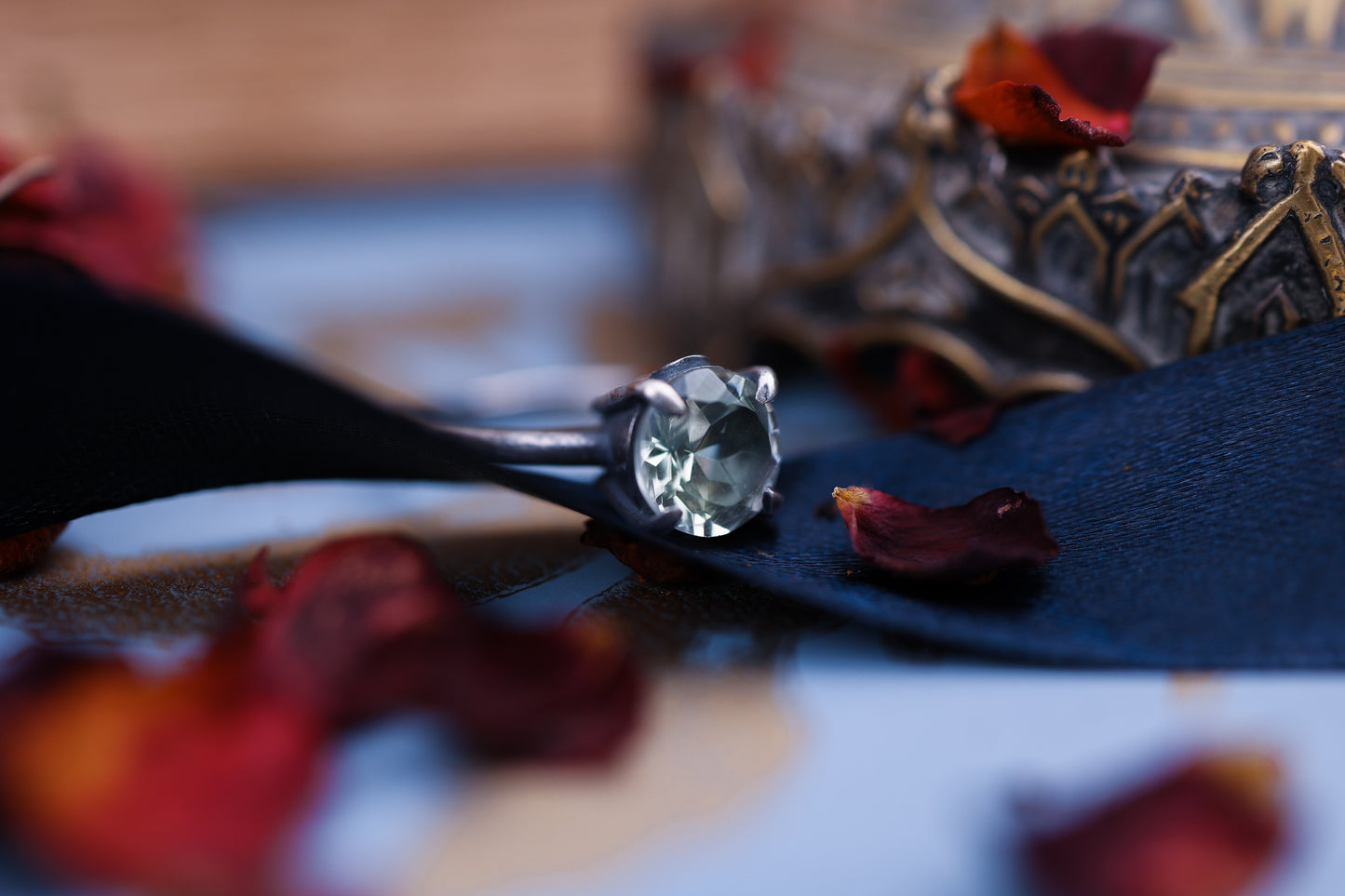 Regalia Ring - Prasiolite