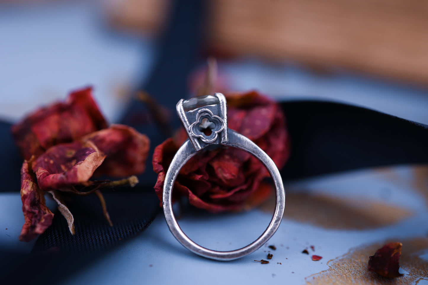 Regalia Ring - Prasiolite