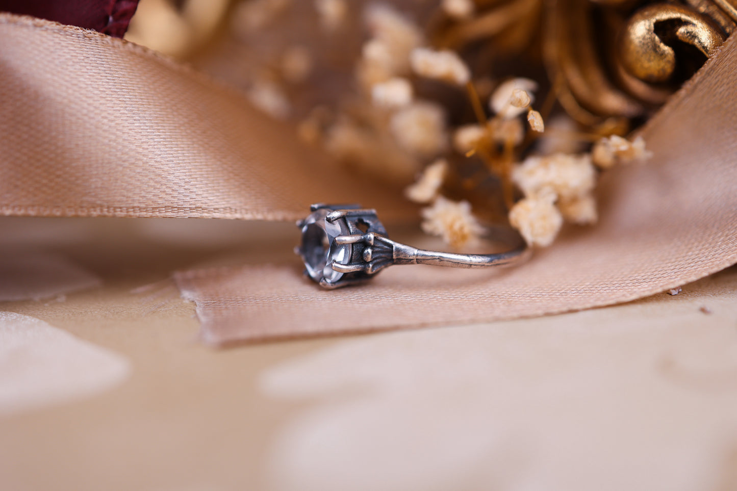 Plume Ring - Silver