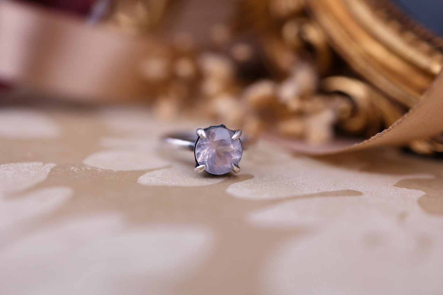 Regalia Ring - Rose Quartz