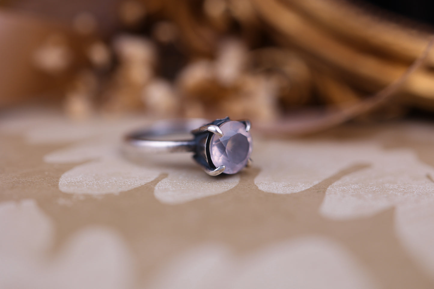 Regalia Ring - Rose Quartz