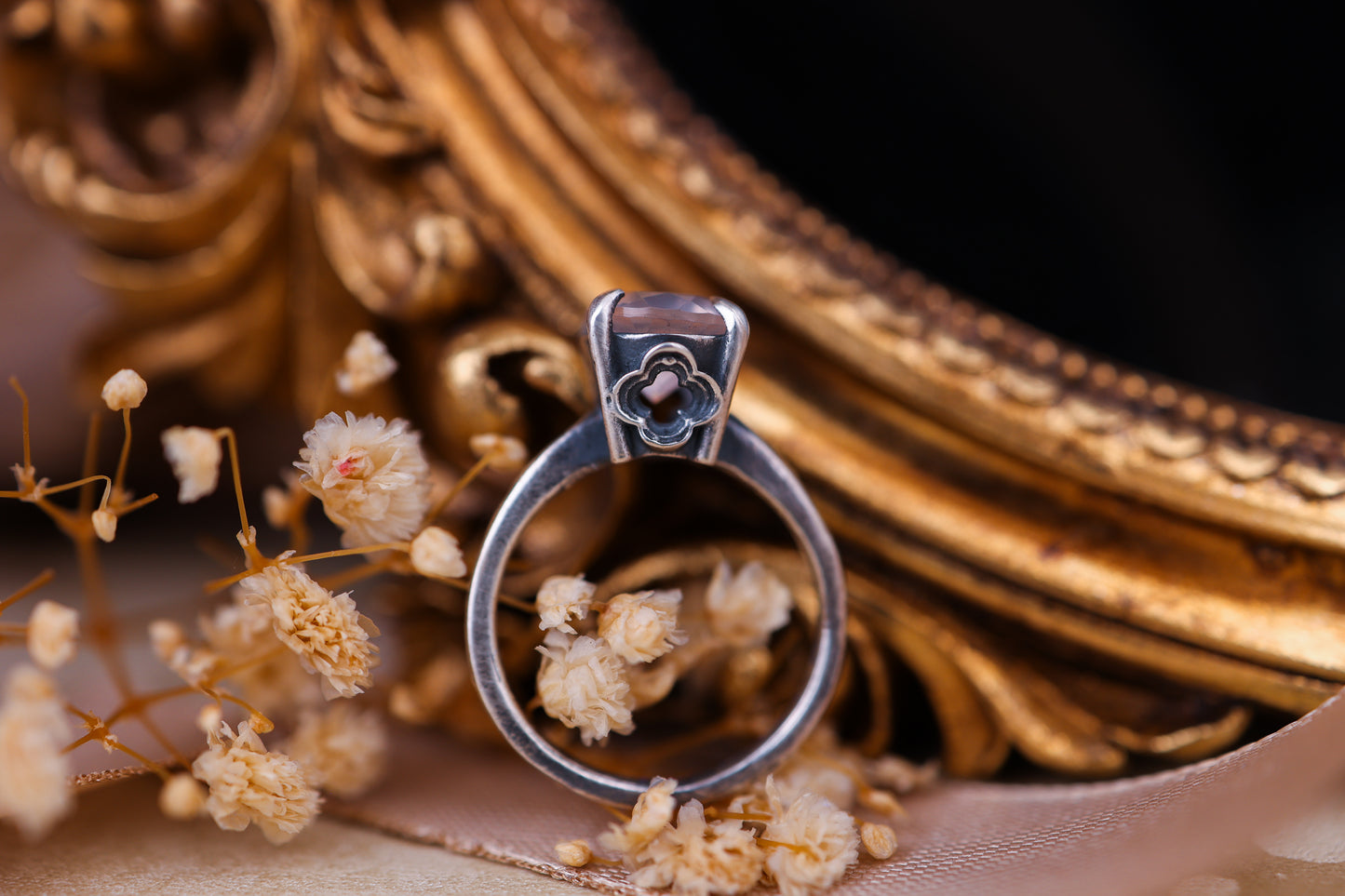 Regalia Ring - Rose Quartz