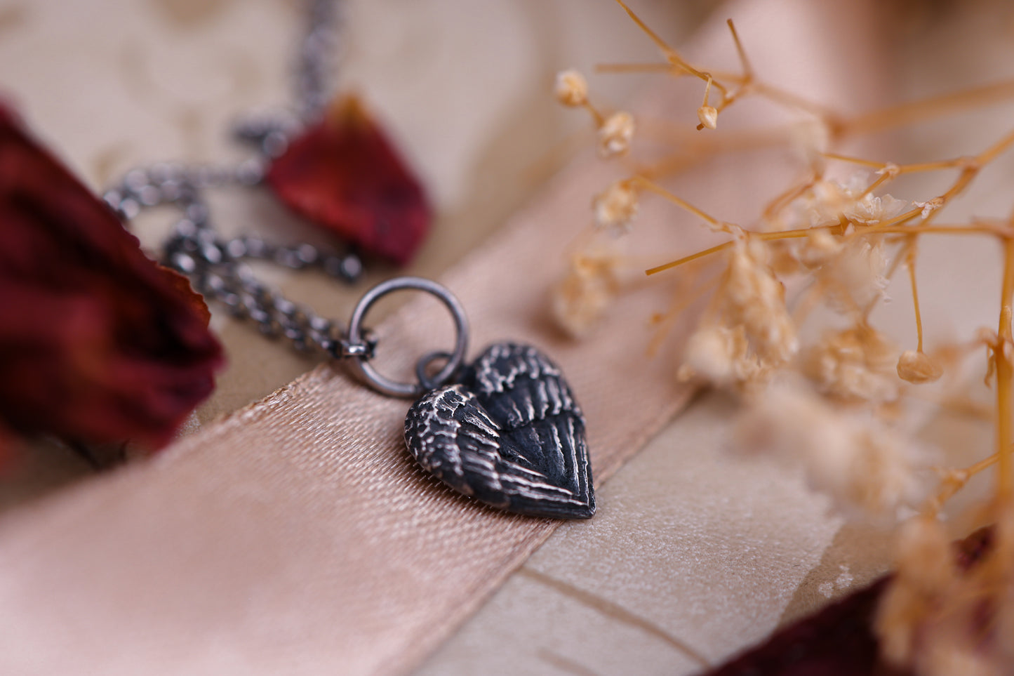 Wings of Protection (Small) - Necklace