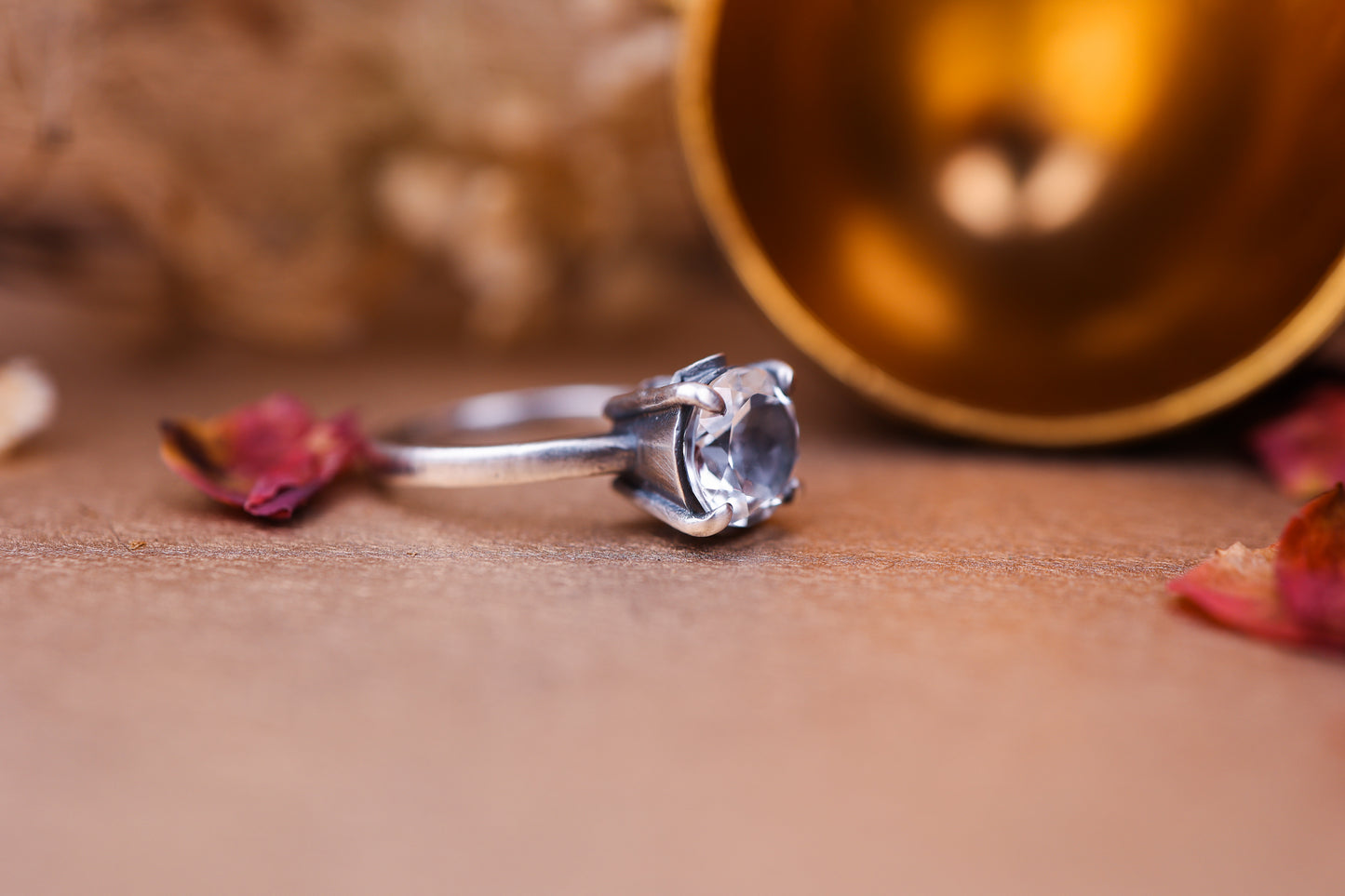 Regalia Ring - White Topaz