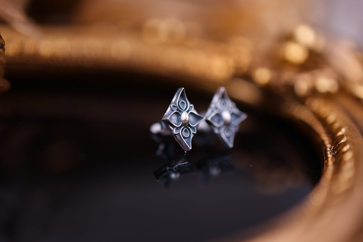 High Ward Studs - Silver