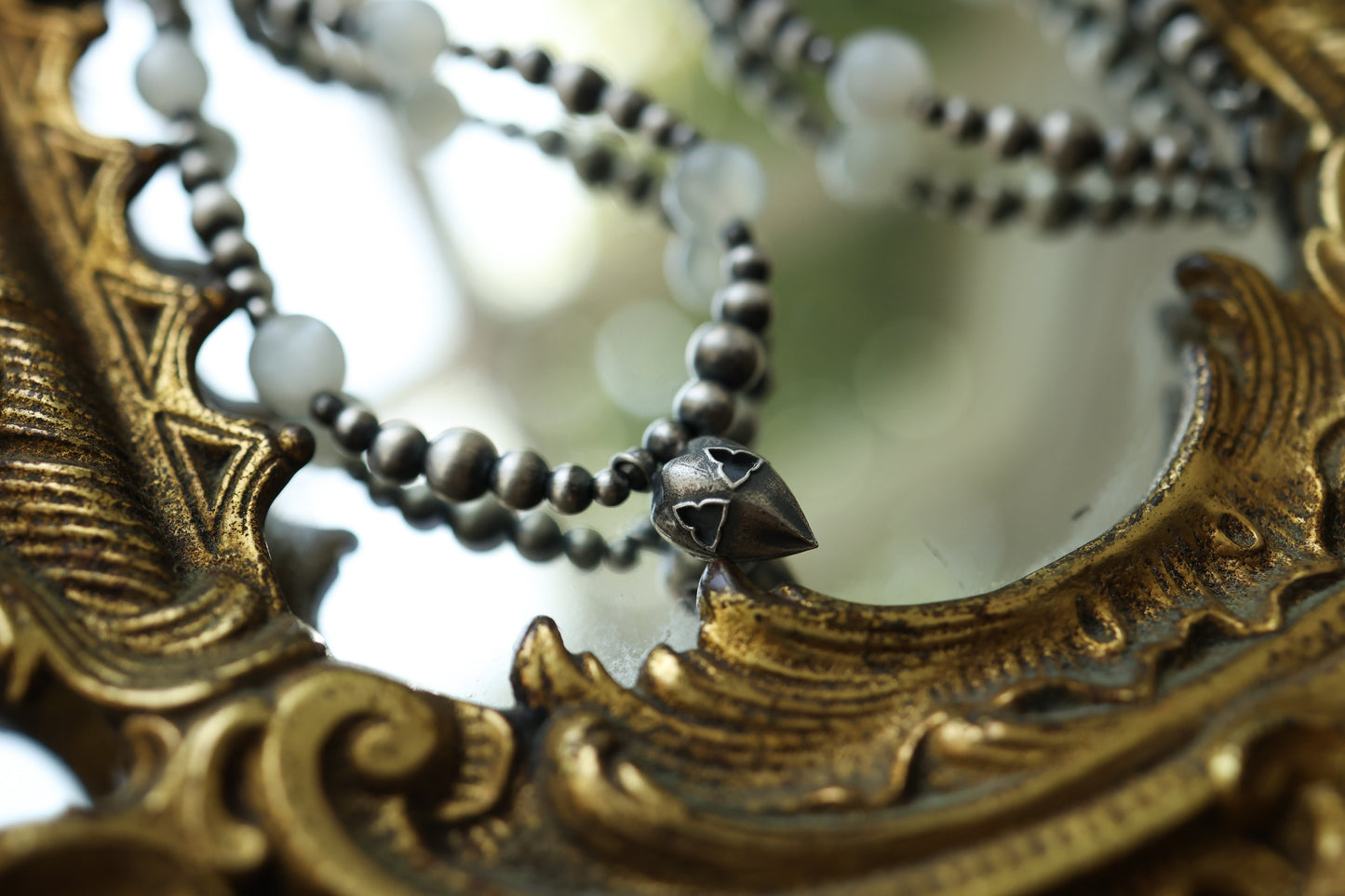 Spirit Strand - White Moonstone Sterling Silver