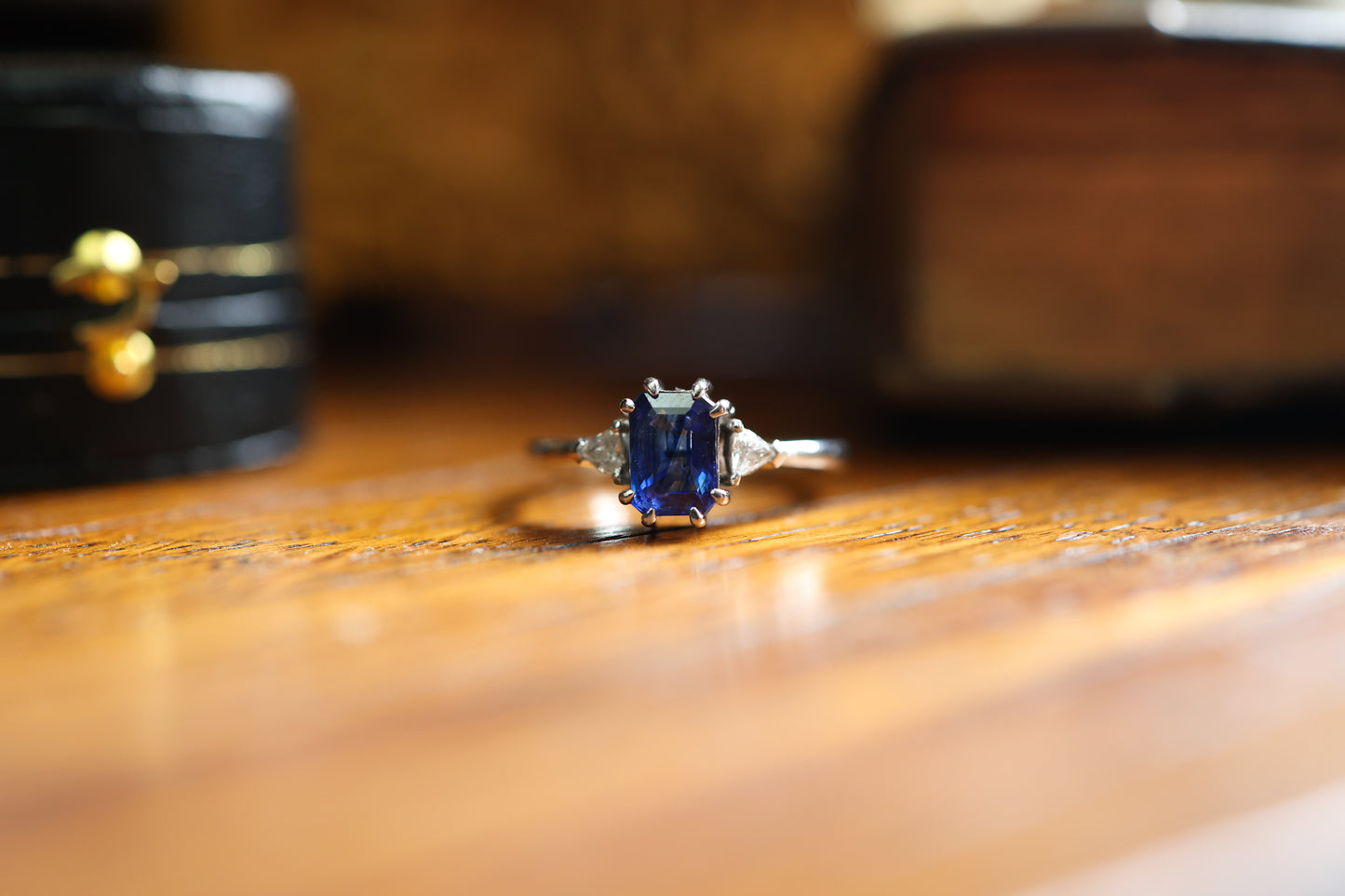 Diana - Platinum, Sapphire & Diamond - One Of A Kind (OOAK)
