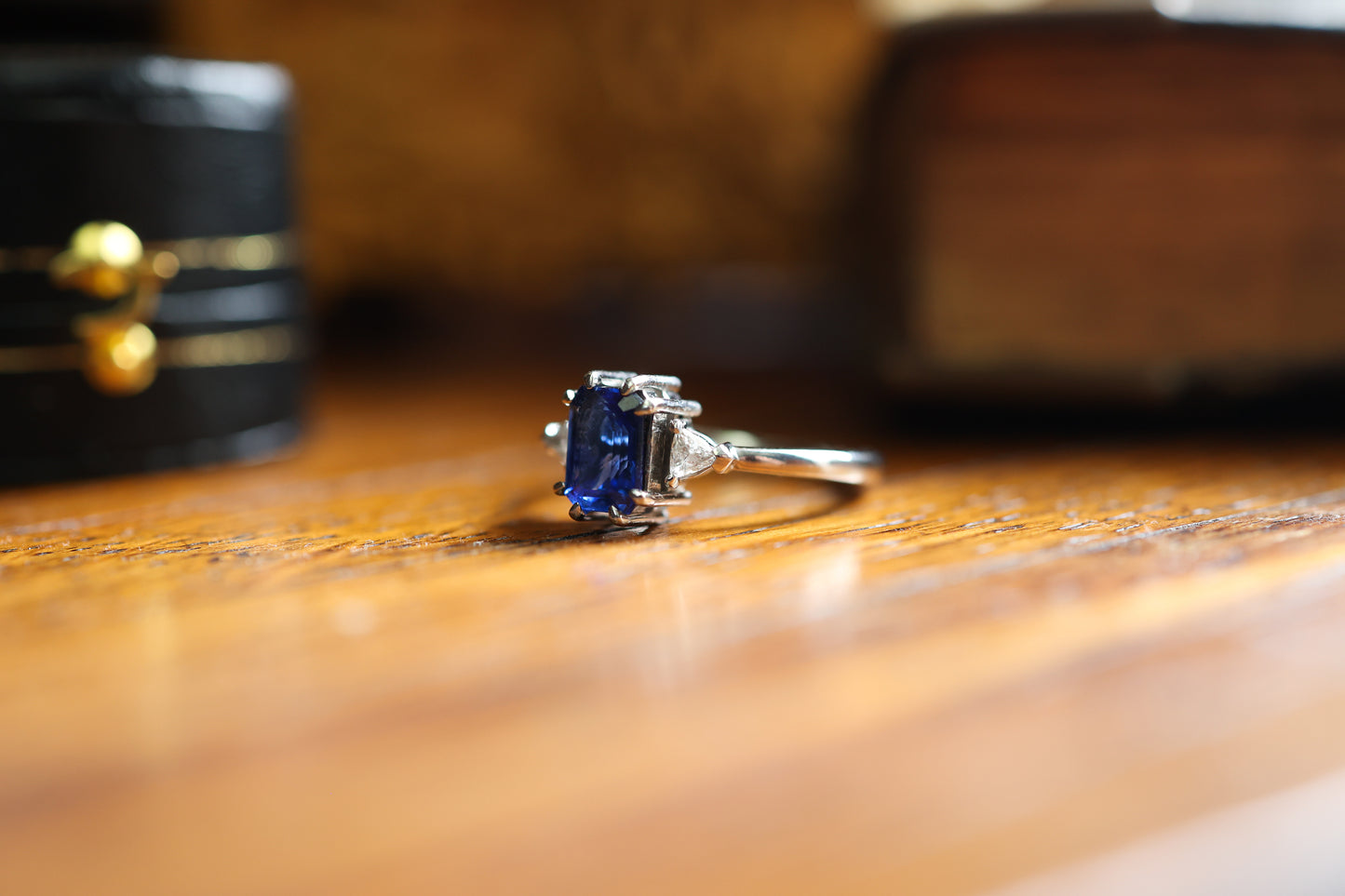 Diana - Platinum, Sapphire & Diamond - One Of A Kind (OOAK)