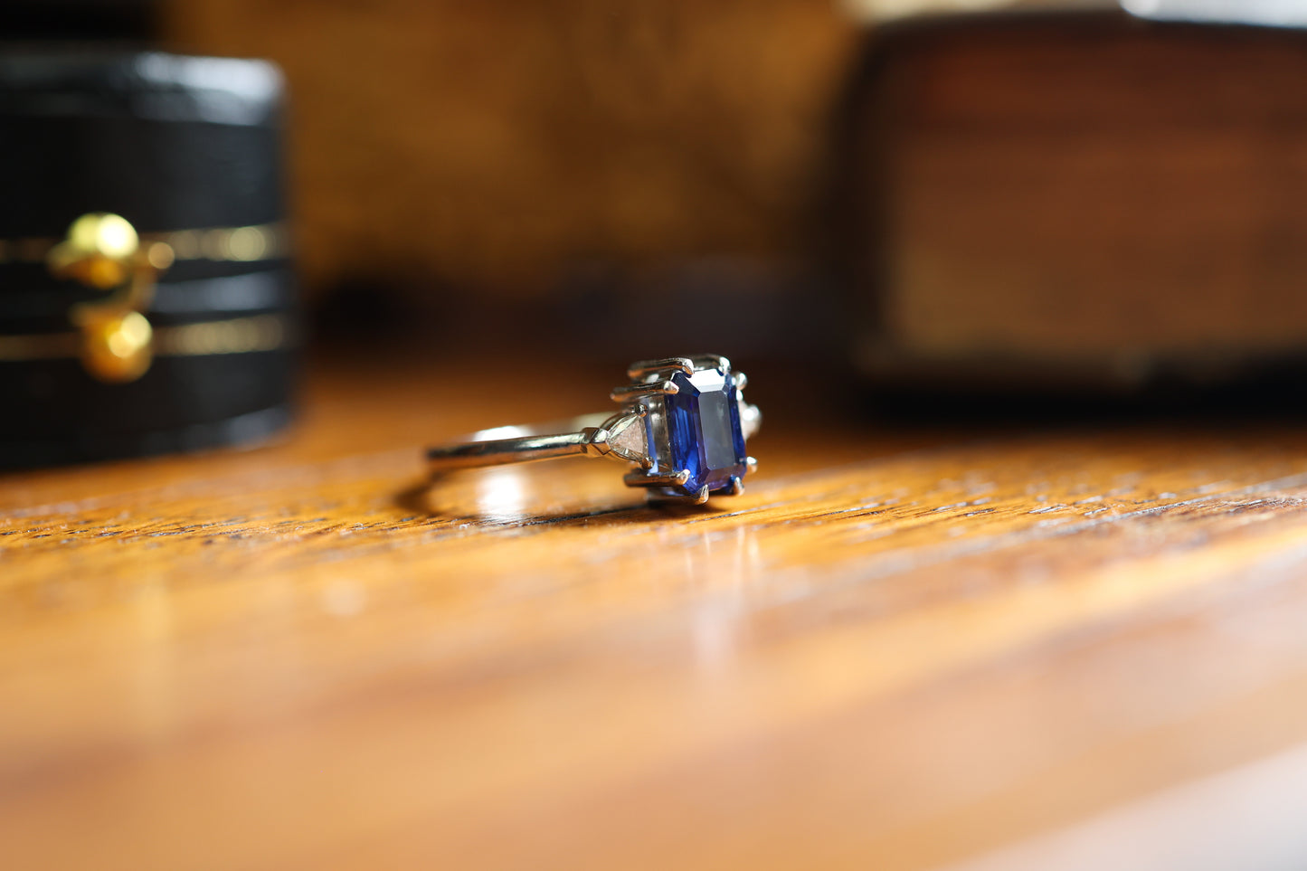 Diana - Platinum, Sapphire & Diamond - One Of A Kind (OOAK)