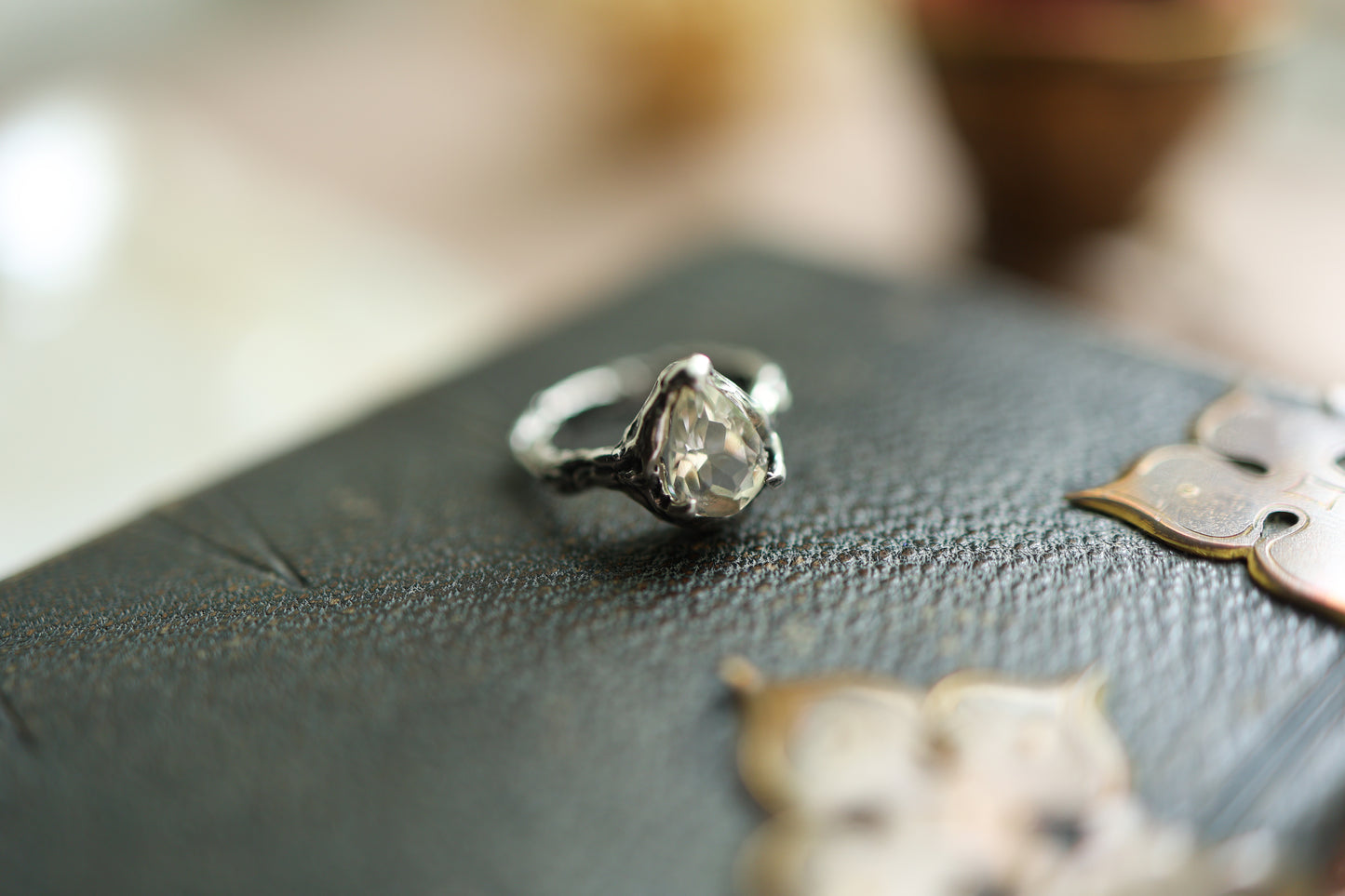 Ruined Ring - Citrine