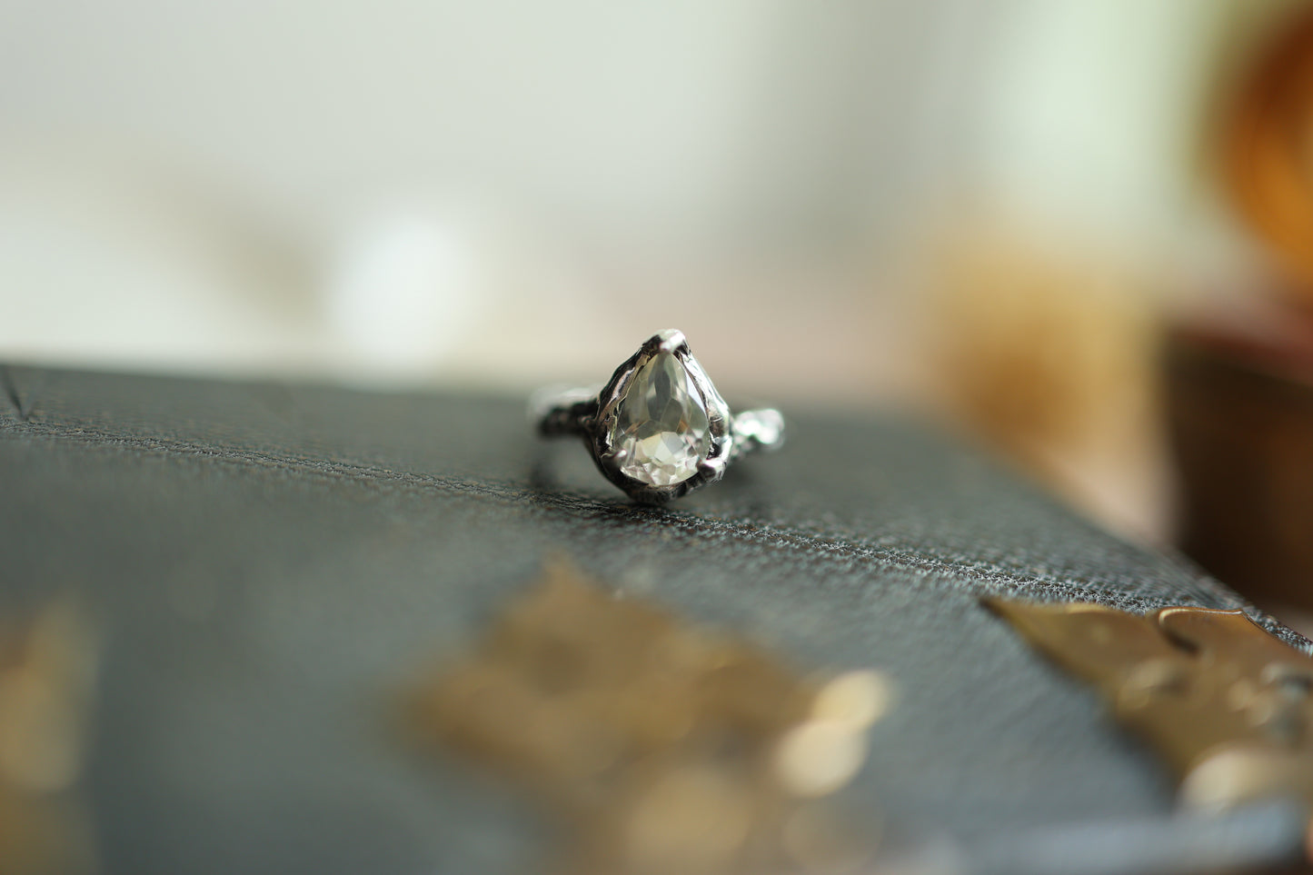 Ruined Ring - Citrine