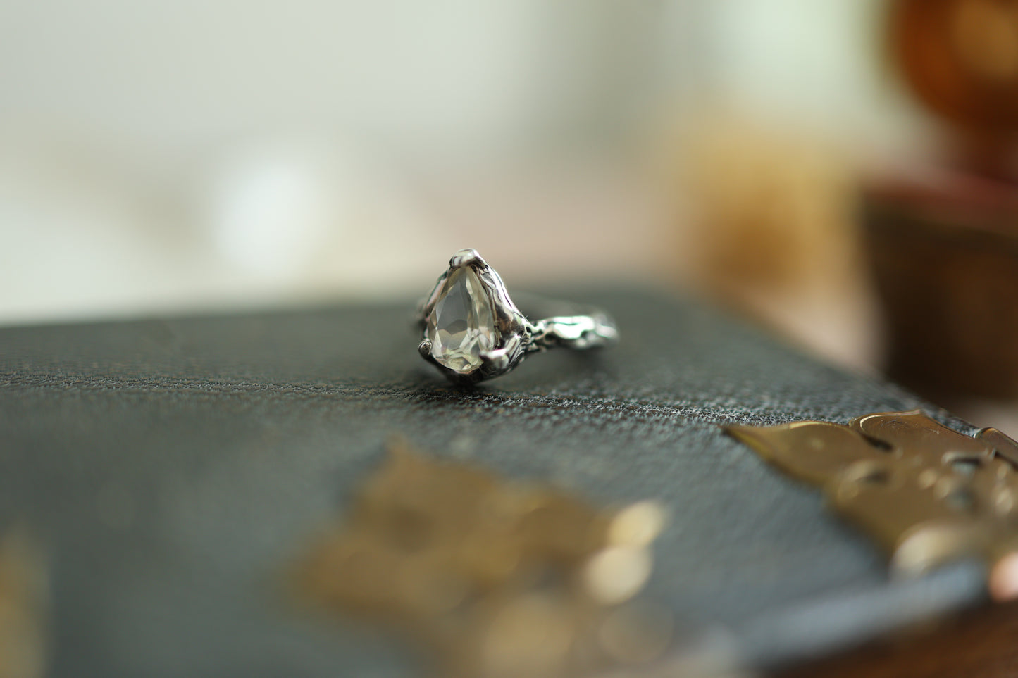 Ruined Ring - Citrine
