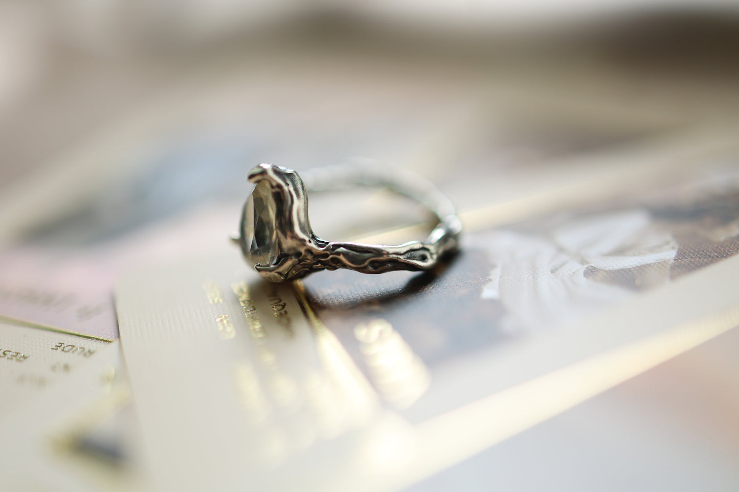 Ruined Ring - Citrine