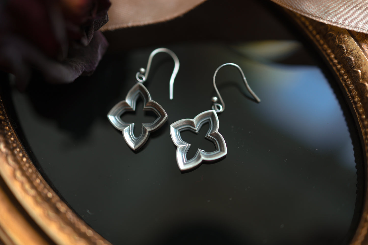 Morgana Earrings - Silver