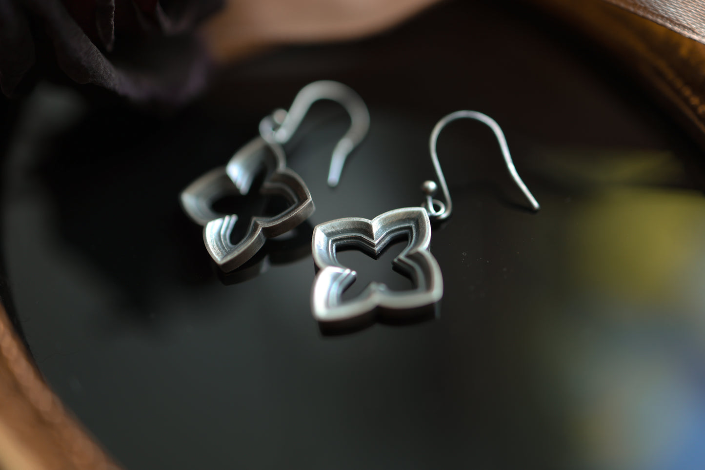 Morgana Earrings - Silver