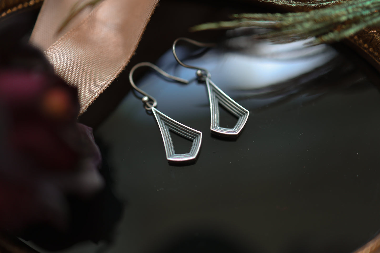 Hall Earrings - Silver