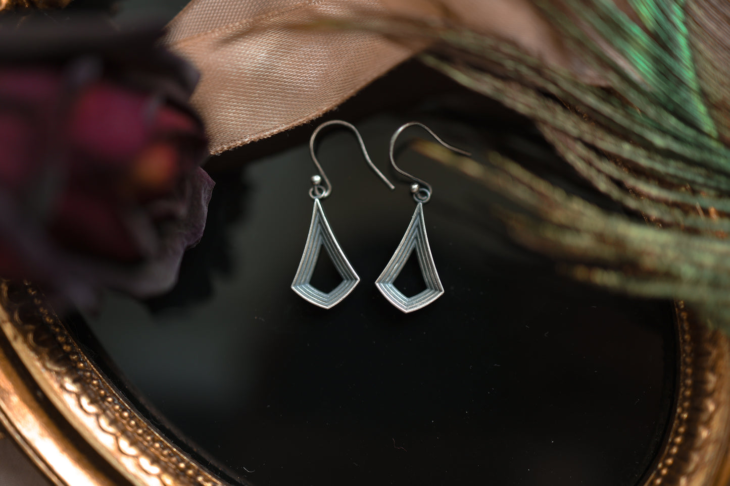 Hall Earrings - Silver