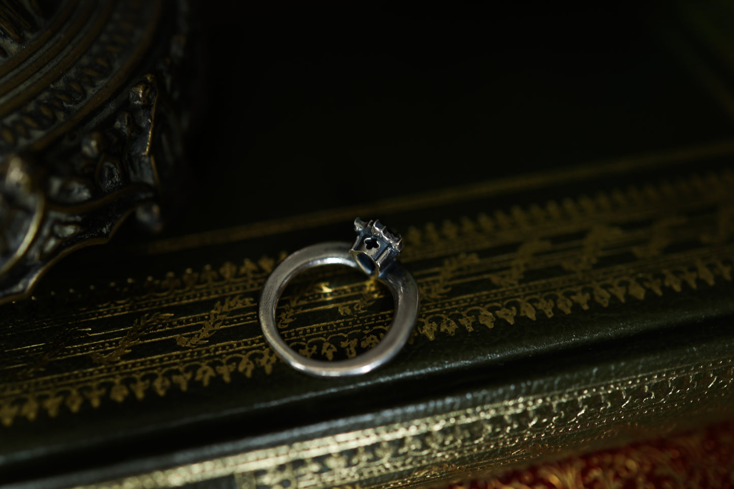 Radiant Rain Ring - Silver - Amethyst