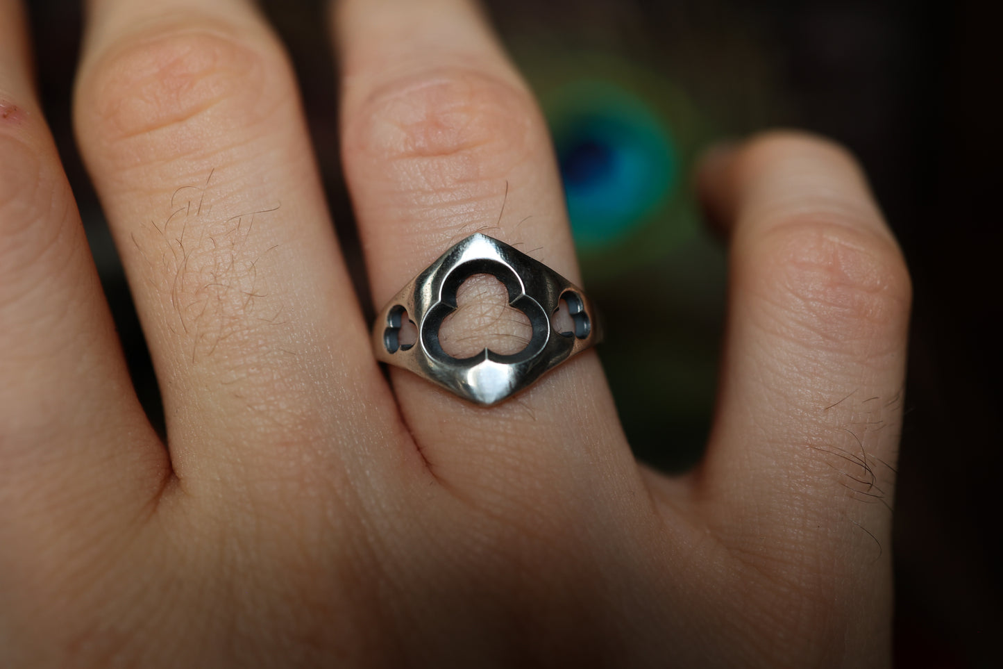 Triple Protector Ring - Silver