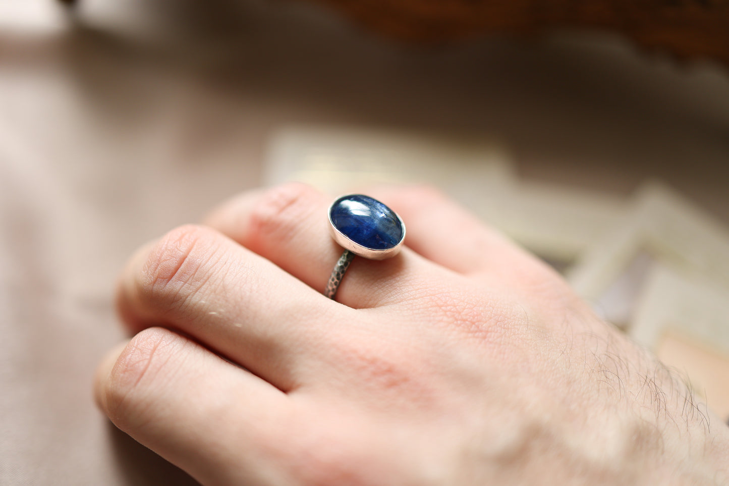 Blacksmith Ring - Kyanite