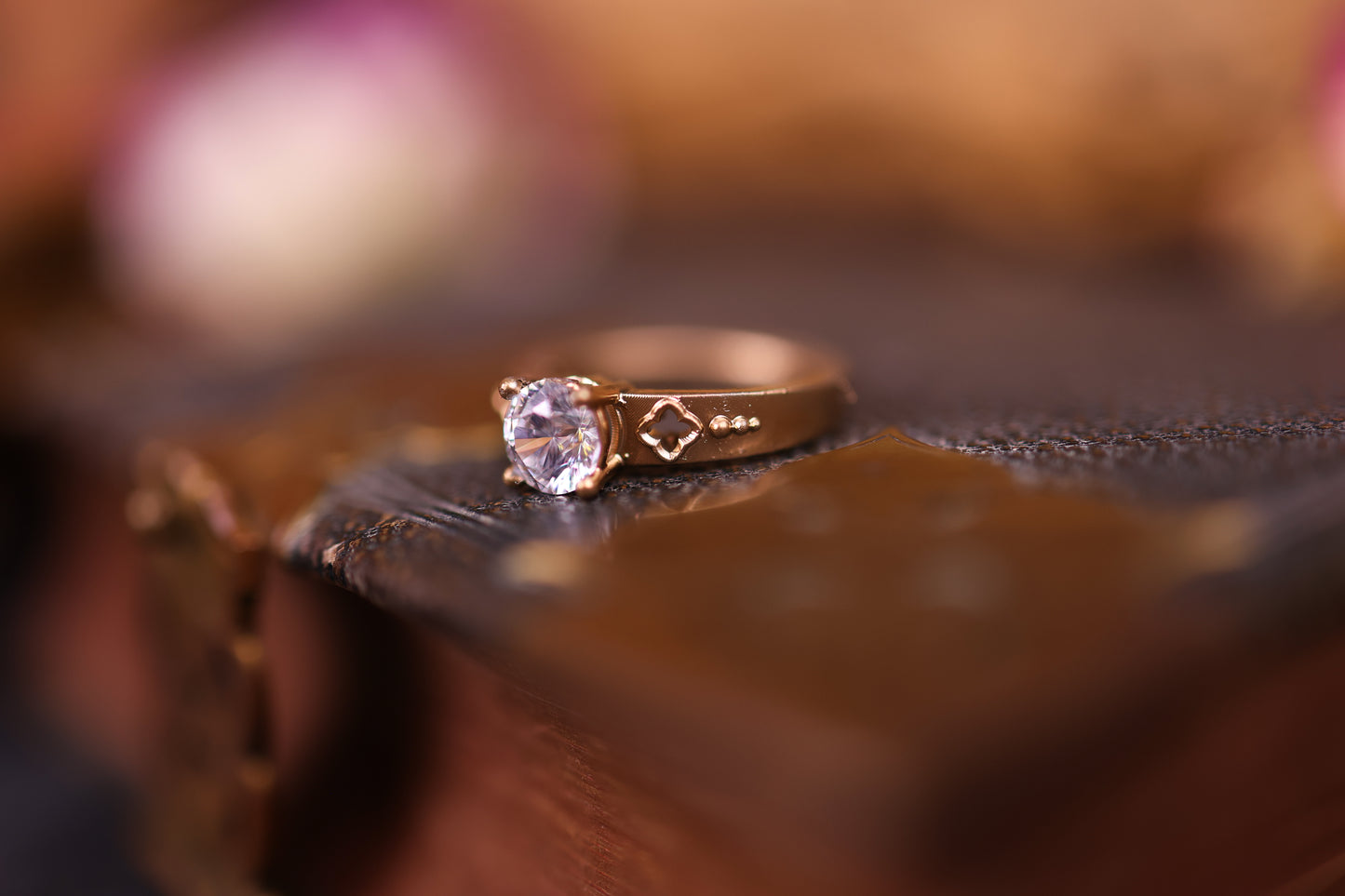 Sacred Union - Round Lab Diamond Engagement Ring