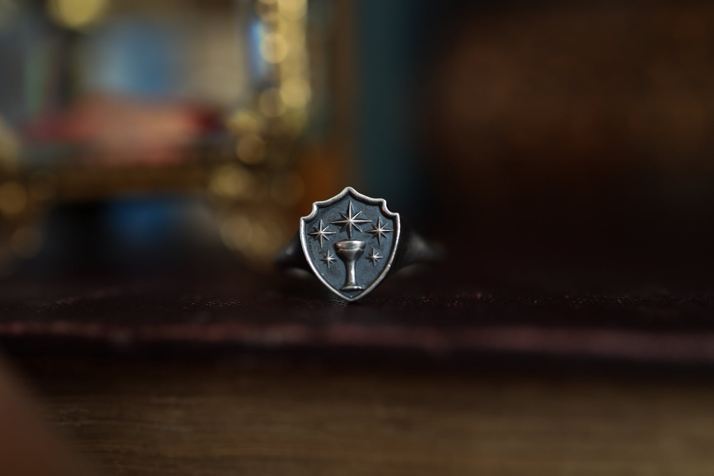 Cup Of Stars Signet - Silver