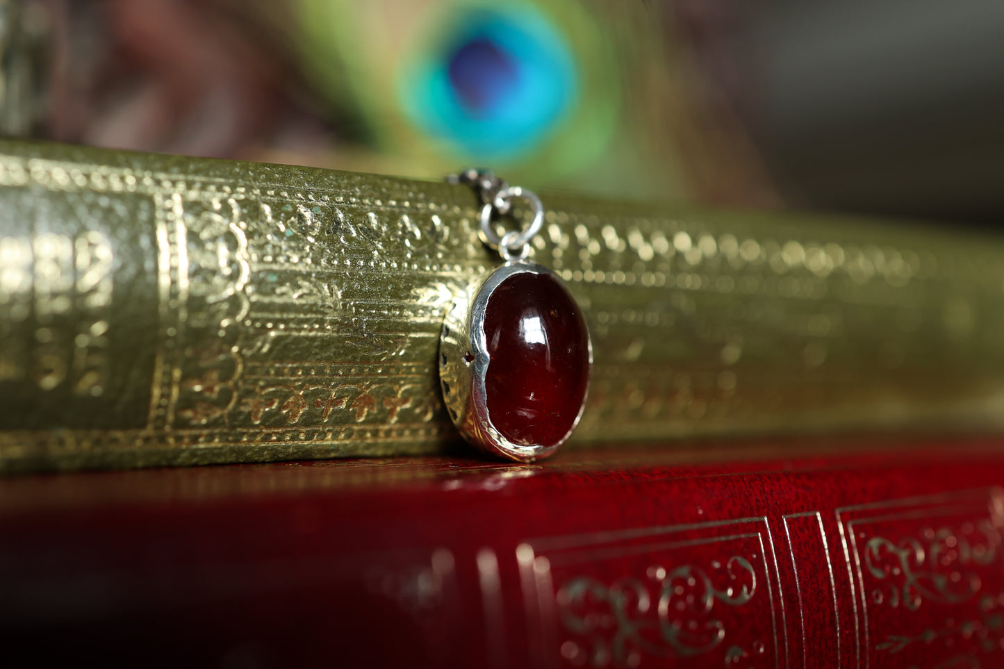 Undercroft - Garnet Pendant