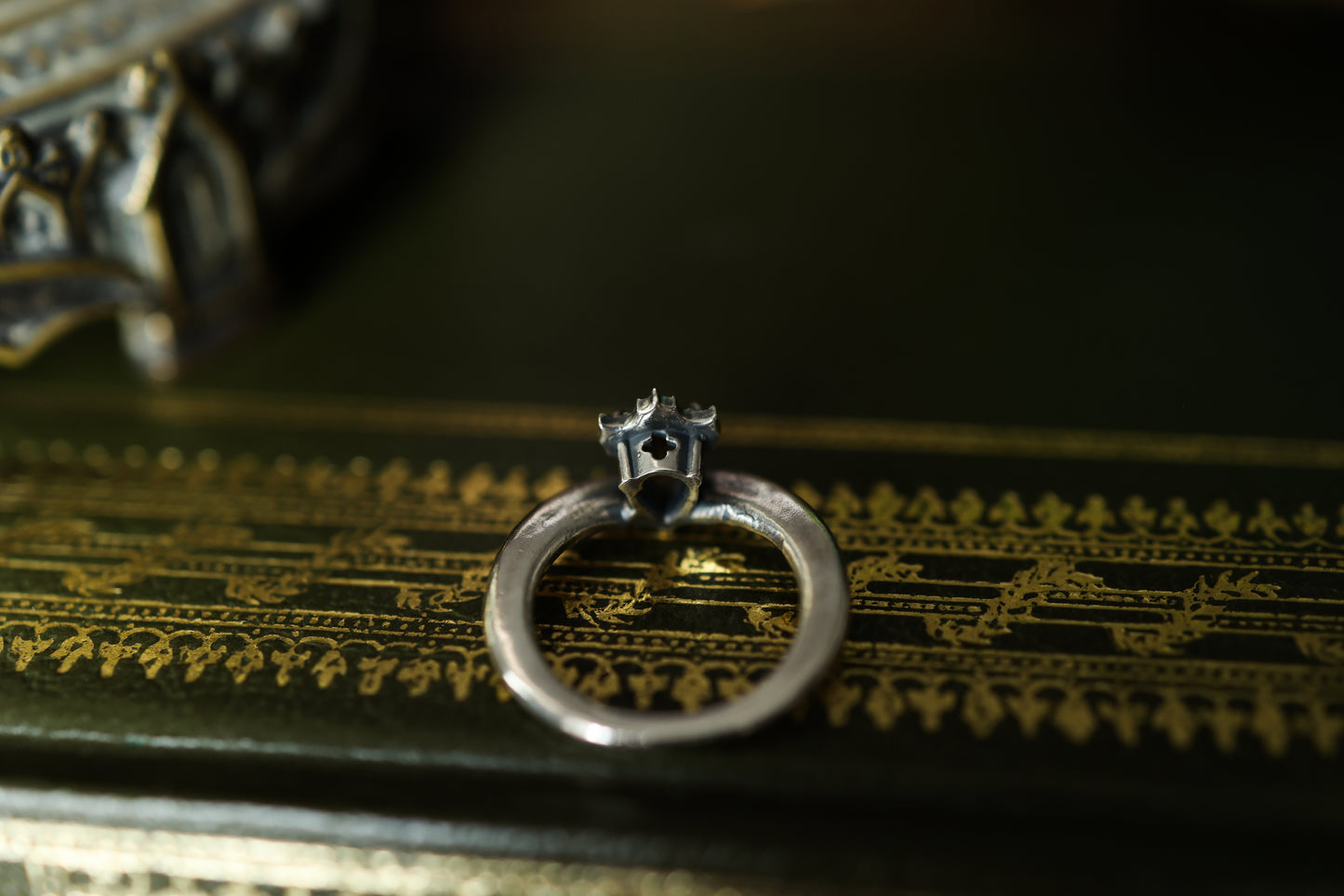 Radiant Rain Ring - Silver - Citrine