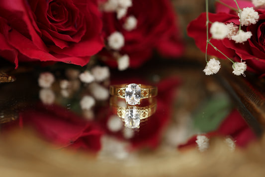 Sacred Union - Oval Lab Diamond Engagement Ring