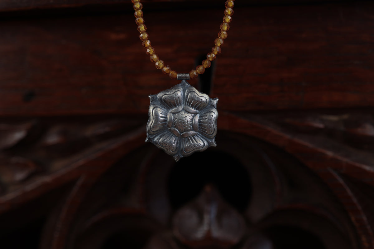Autumn Rose Necklace