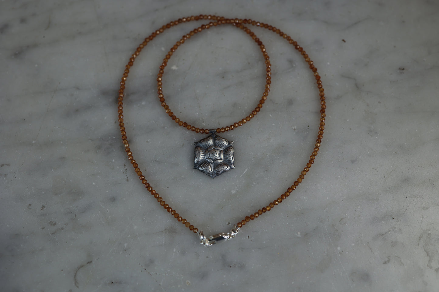 Autumn Rose Necklace
