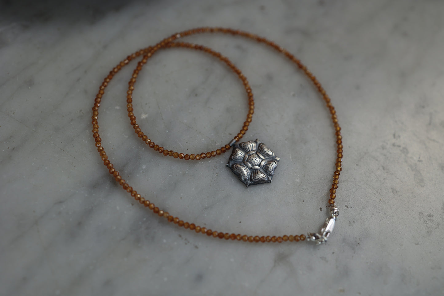 Autumn Rose Necklace