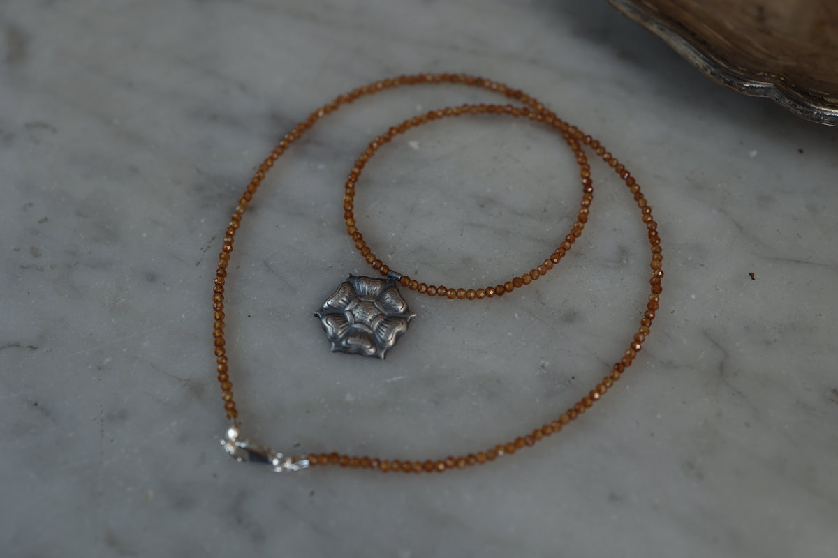 Autumn Rose Necklace
