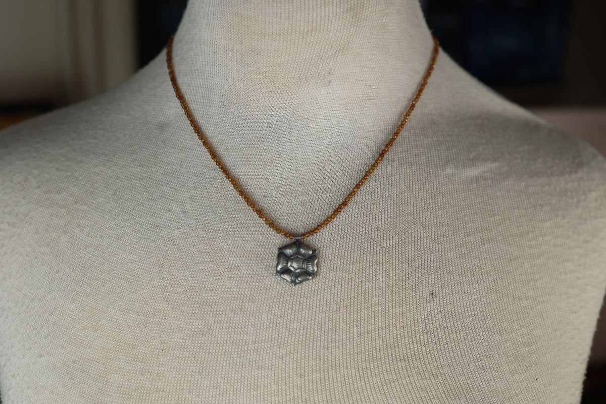 Autumn Rose Necklace
