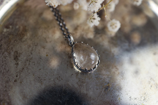 Crowned Charm - Golden Rutile Quartz